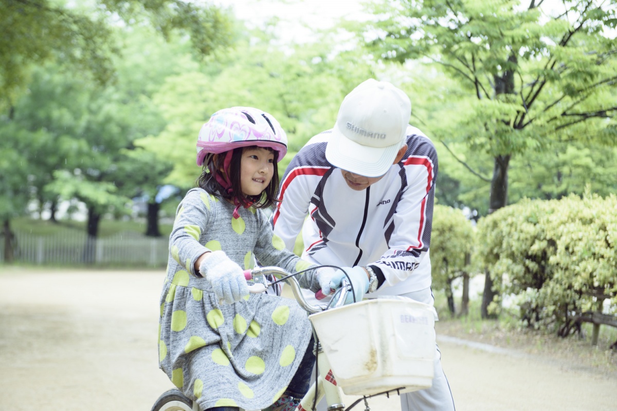 ナレッジキャピタル ワークショップフェス 親子で一緒に学ぶ 自転車乗り方教室 初めて乗れた 自転車記念日 Event Report Cycle Event News Event Shimano Square シマノスクエア バイク フィッシング アーバンライフカフェ